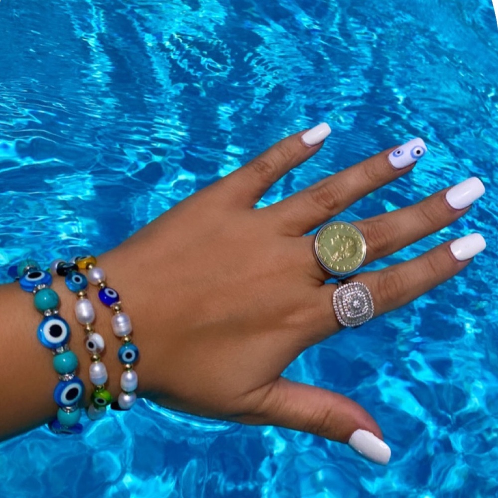 Set of evil eye 🧿 bracelets (3) from Italy